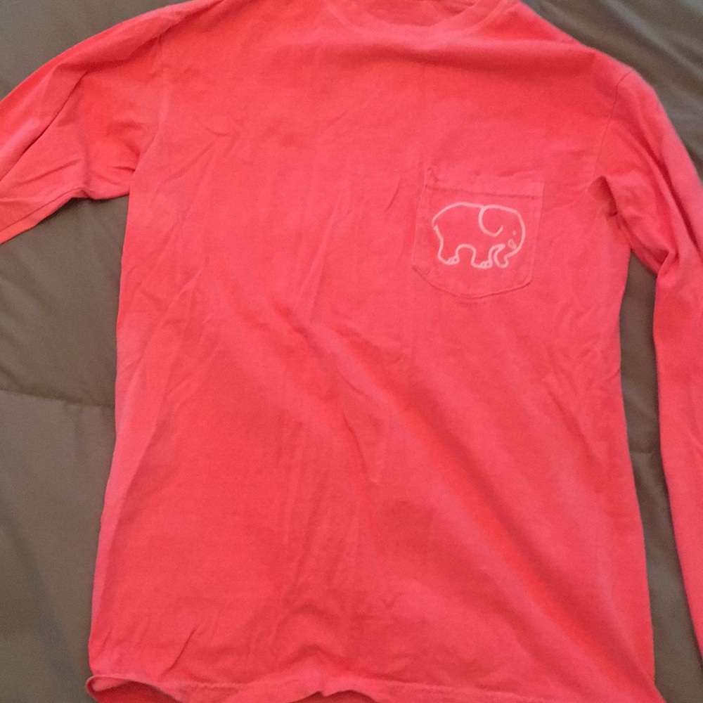 Ivory Ella hot pink long sleeved tshirt